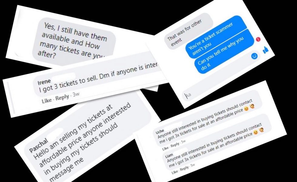 Ticket Scammers